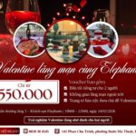 Valentine lãng mạn tại Elephants Hotel