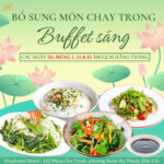 BỔ SUNG MÓN CHAY TRONG BUFFET SÁNG – LỰA CHỌN NHẸ NHÀNG CHO NGÀY AN LÀNH
